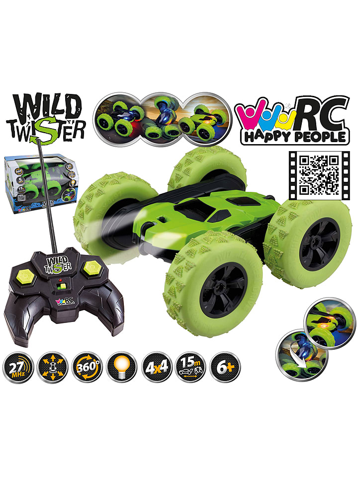 Happy People Zdalnie sterowany samochód "Wild-Twister" - 6+ rozmiar: onesize