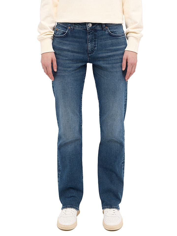 Mustang Dżinsy "Crosby" - Regular fit - w kolorze niebieskim rozmiar: W26/L30