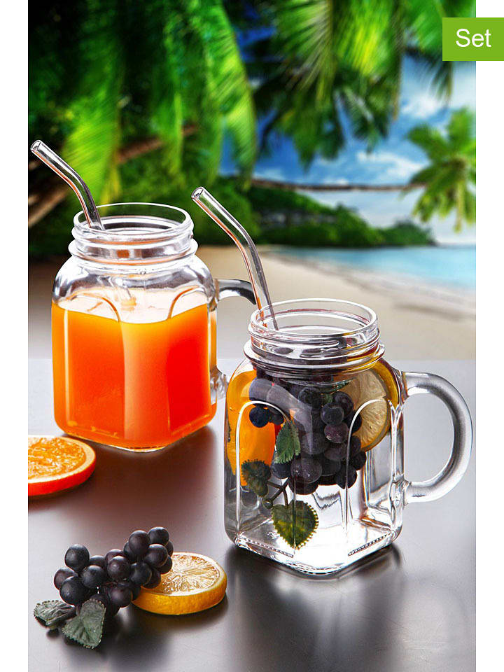 Violeta Home Szklanki (2 szt.) - 450 ml rozmiar: onesize