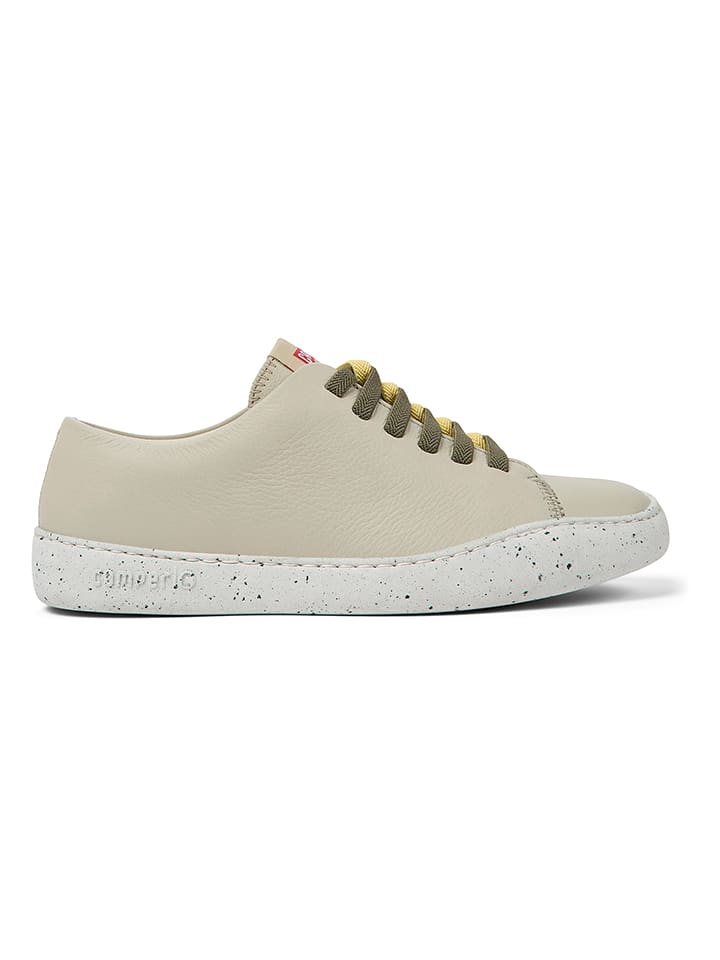 Camper Skórzane sneakersy w kolorze beżowym rozmiar: 38