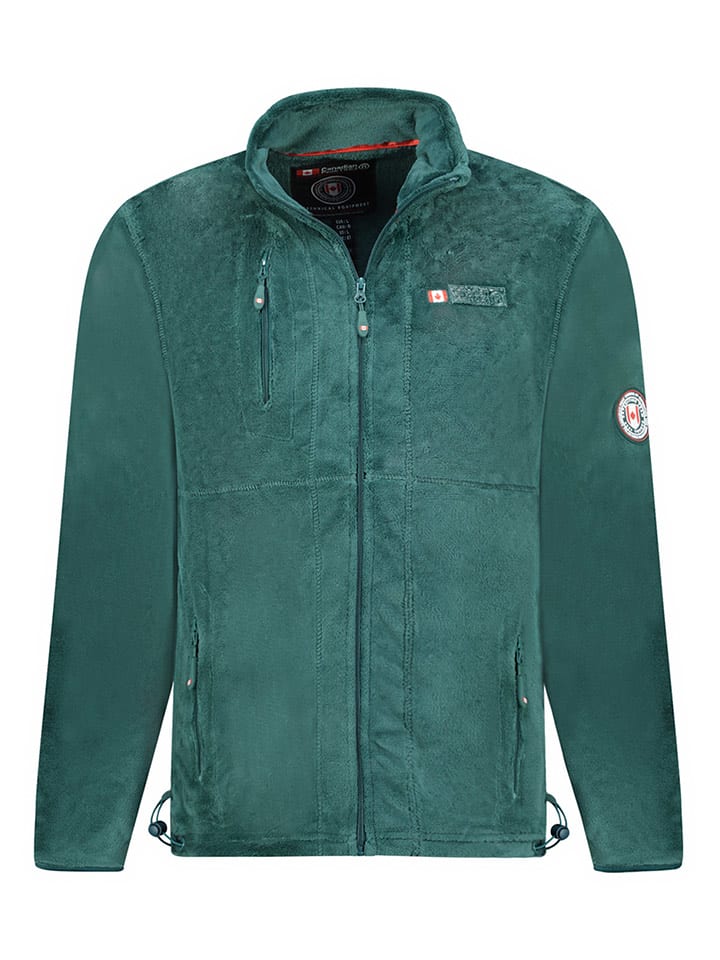 Canadian Peak Kurtka polarowa "Uploadeak" w kolorze morskim rozmiar: L