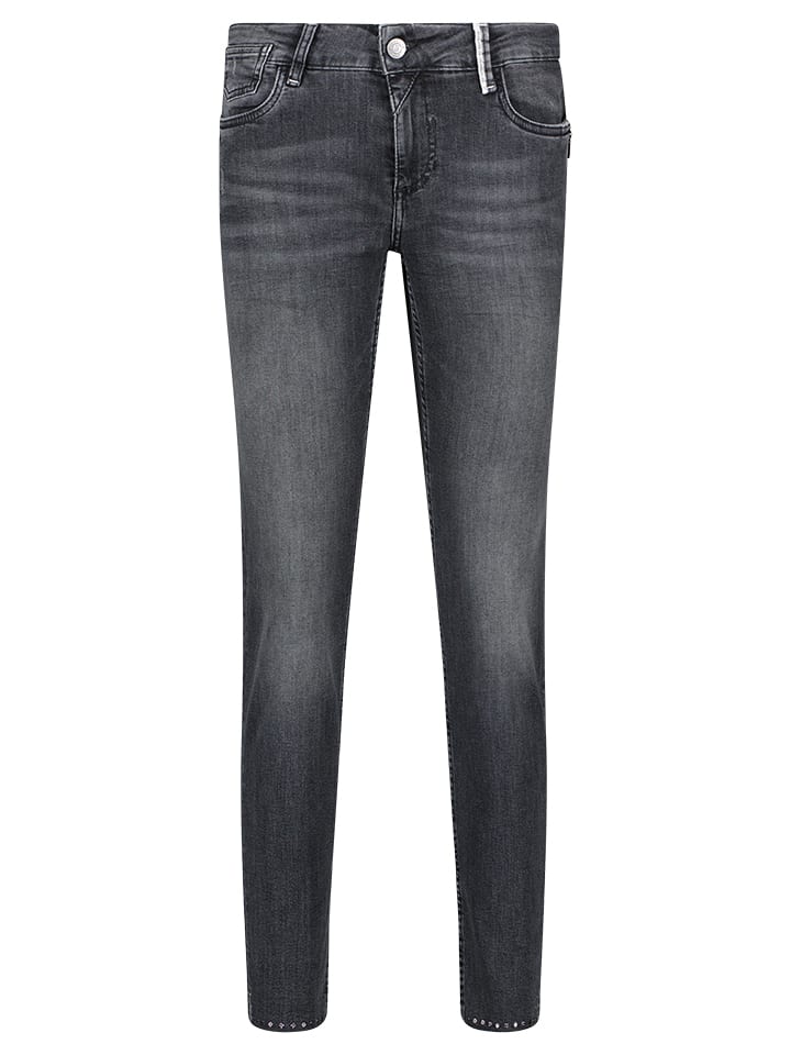 Blue Fire Dżinsy - Slim fit - w kolorze antracytowym rozmiar: W30/L29