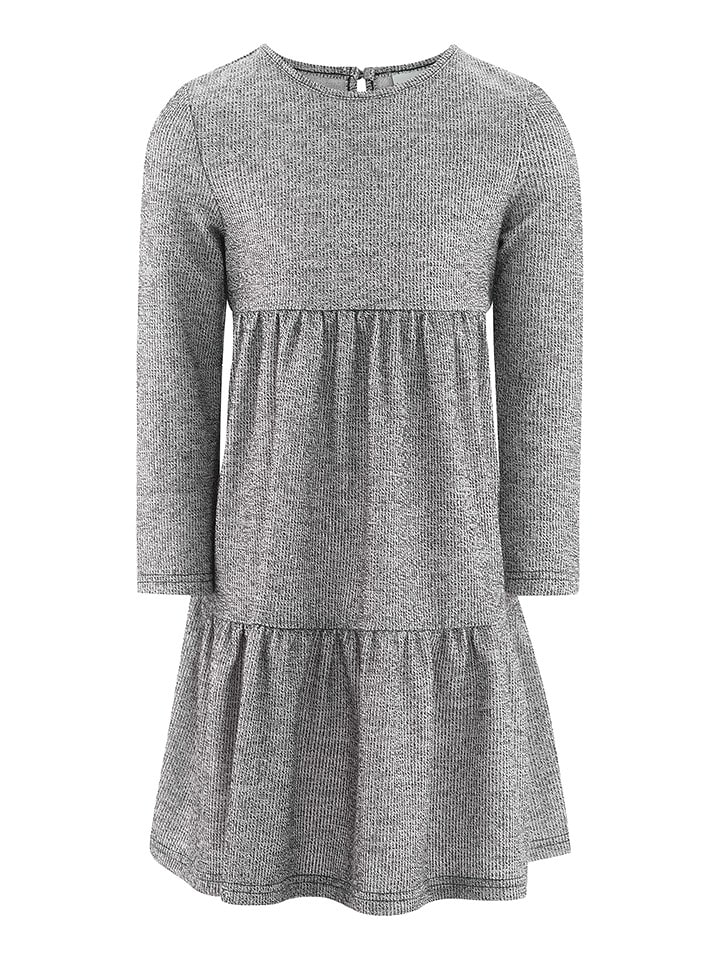 happy girls by Eisend Sukienka w kolorze szarym rozmiar: 164