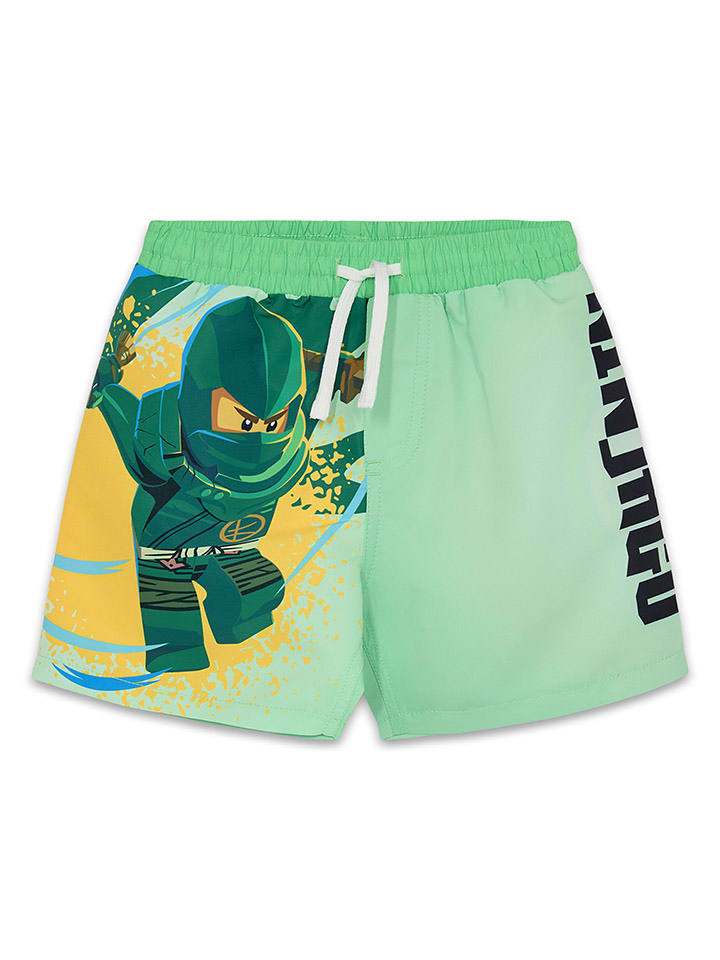 LEGO Szorty kąpielowe w kolorze zielonym rozmiar: 146