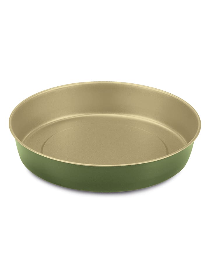 Guardini Forma w kolorze beżowo-zielonym do ciasta - wys. 5,2 x Ø 28 cm rozmiar: onesize