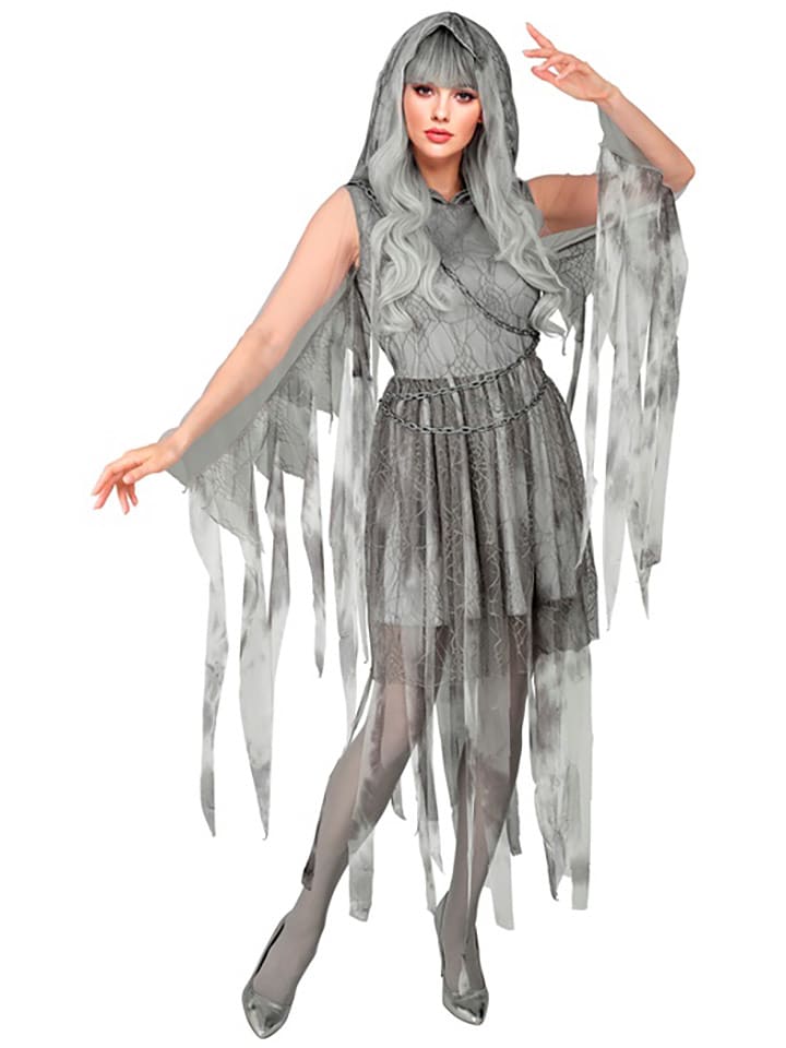 Widmann Kostium "Ghostly spirit in chains" w kolorze szarym rozmiar: L