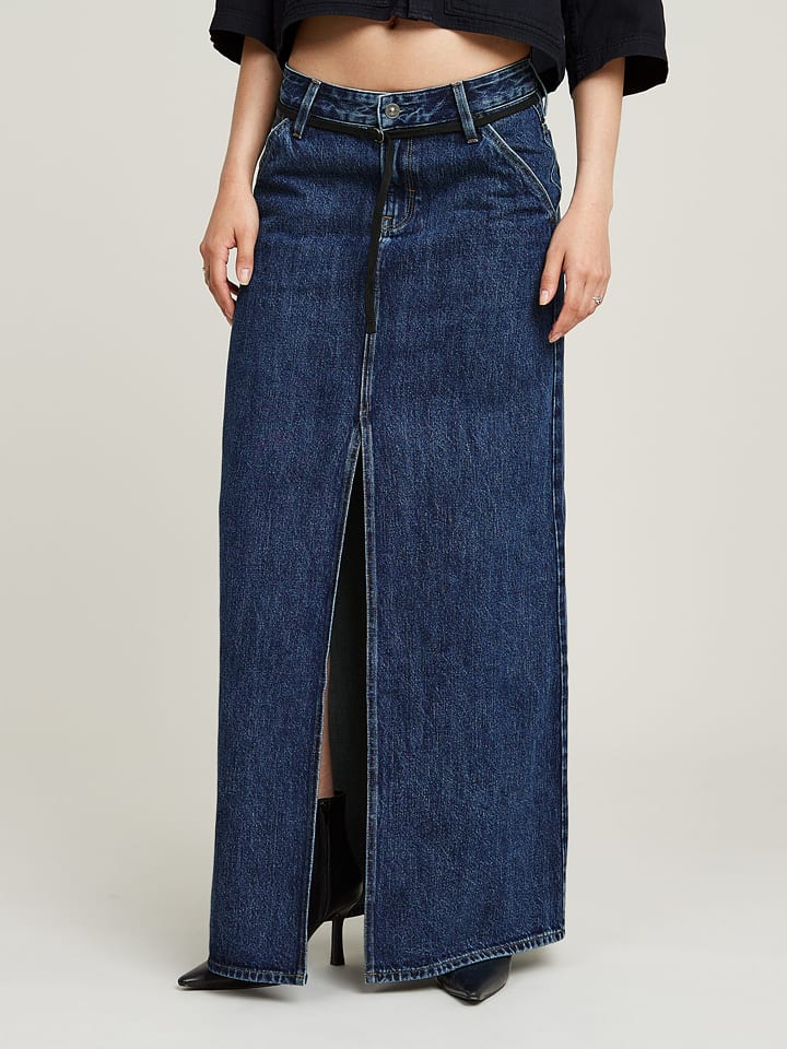 G-Star Spódnica dżinsowa w kolorze niebieskim rozmiar: W33