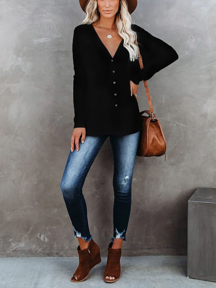 LA Angels Kardigan w kolorze czarnym rozmiar: XL