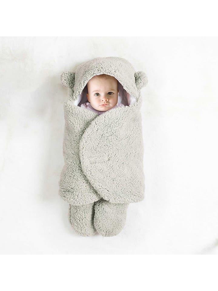 The Home Deco Kids Śpiworek w kolorze szarym - 0+ rozmiar: onesize