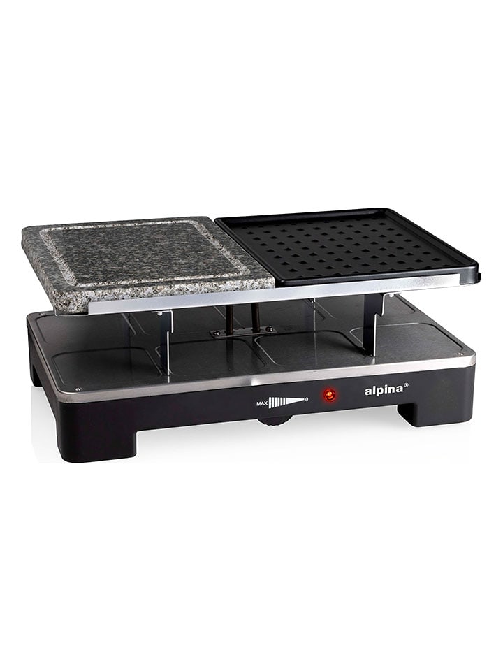 Philips Grill raclette w kolorze srebrno-czarnym rozmiar: onesize