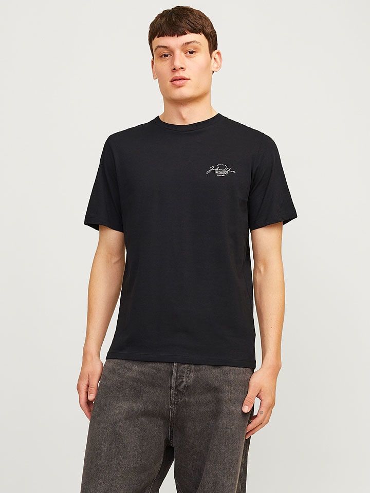 Jack & Jones Koszulka w kolorze czarnym rozmiar: XL