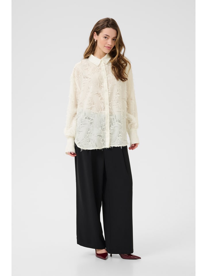 Kaffe Koszula w kolorze kremowym rozmiar: 40