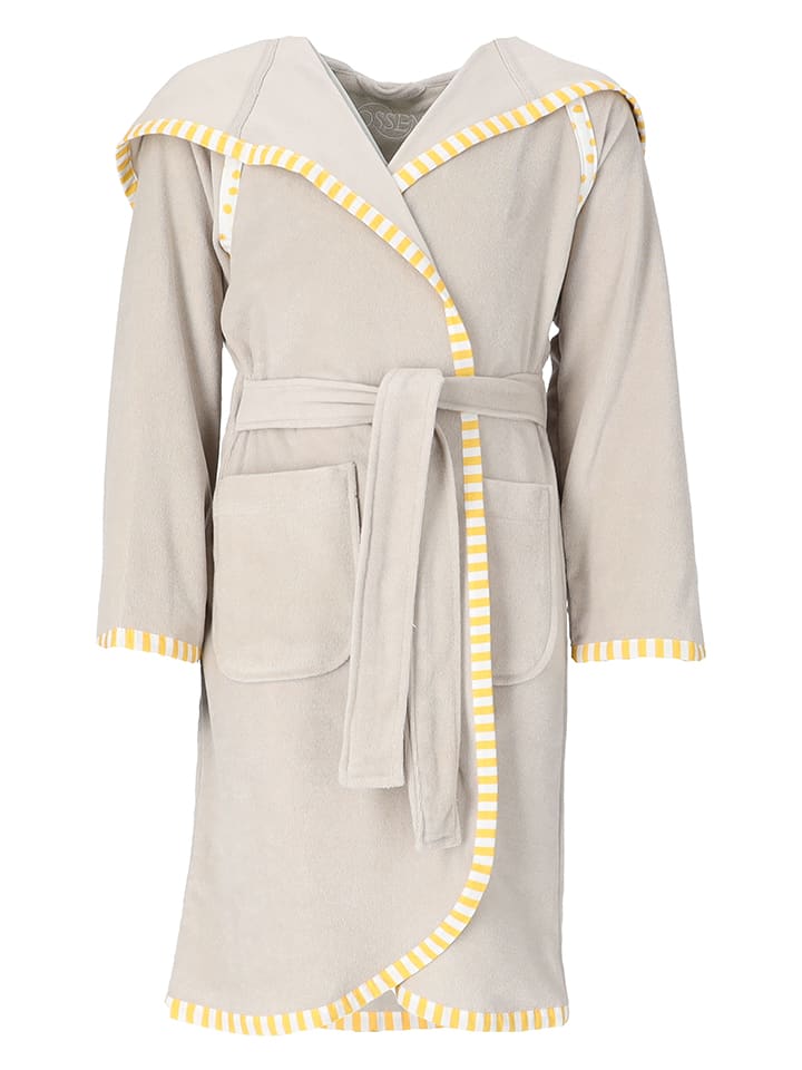 Vossen Szlafrok "Mimmi" w kolorze beżowo-żółtym rozmiar: 122/128