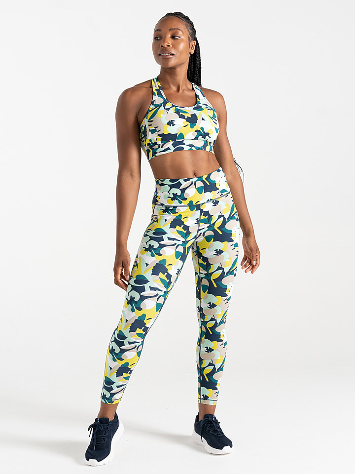 Dare 2b Legginsy sportowe "Influential" w kolorze turkusowo-zielonym rozmiar: 40