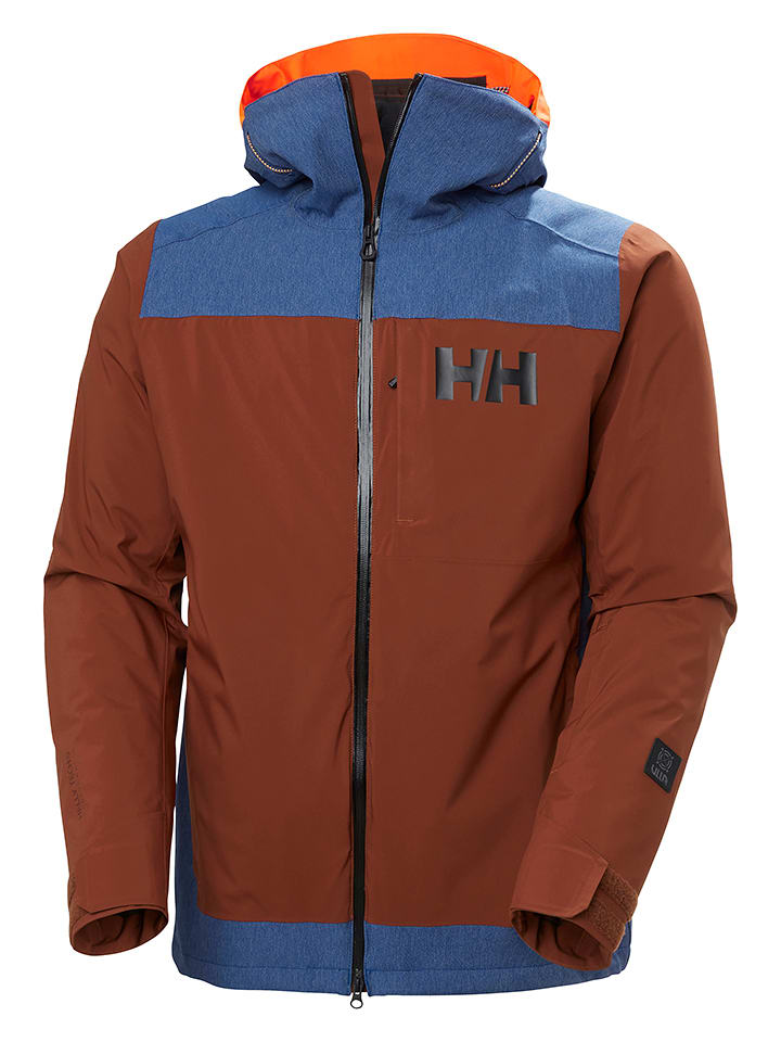 Helly Hansen Kurtka narciarska "Powdreamer 2.0" w kolorze ceglano-niebieskim rozmiar: S