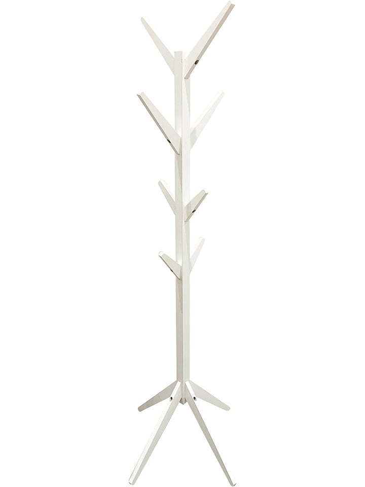 THE HOME DECO FACTORY Wieszak w kolorze białym - wys. 178 cm rozmiar: onesize