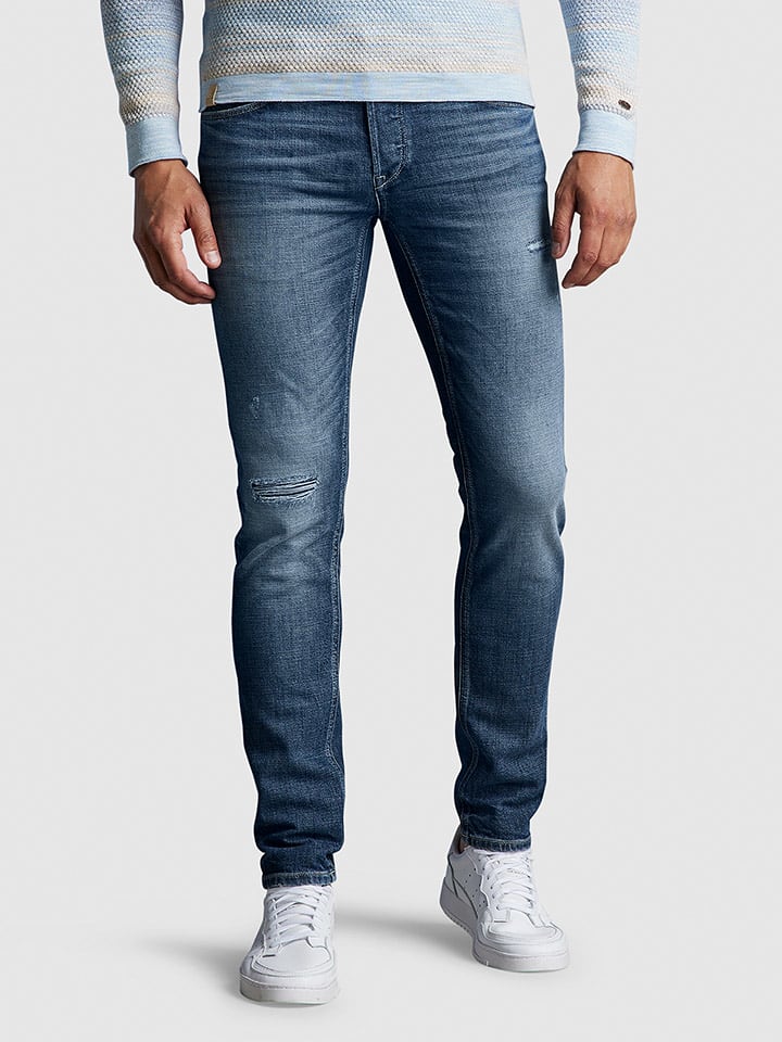 CAST IRON Dżinsy "Riser" - Slim fit - w kolorze niebieskim rozmiar: W30/L34