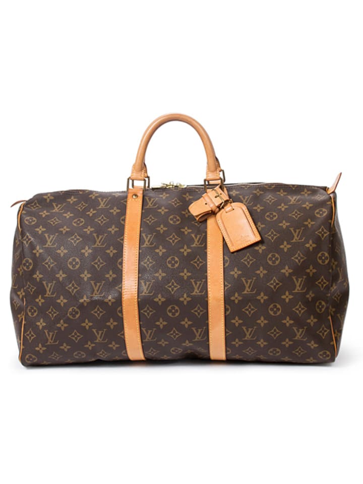 Louis Vuitton Torba podróżna w kolorze brązowym - 50 x 26 x 22 cm rozmiar: onesize