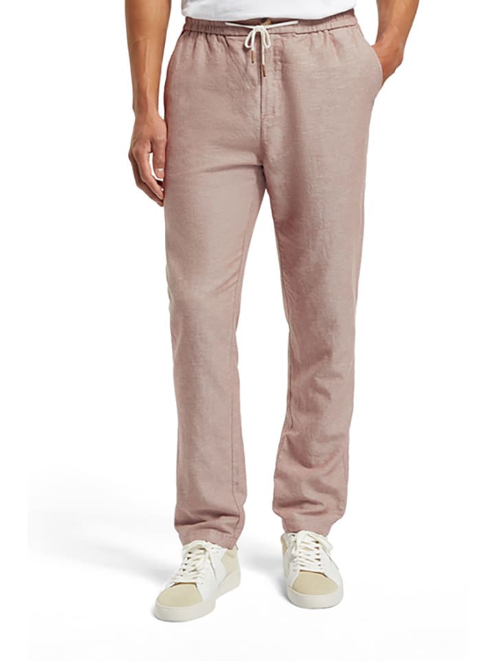 Scotch & Soda Spodnie w kolorze szaroróżowym rozmiar: W30/L32