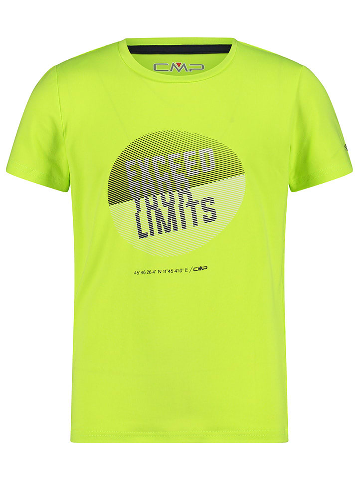 CMP Koszulka funkcyjna w kolorze zielonym rozmiar: 98