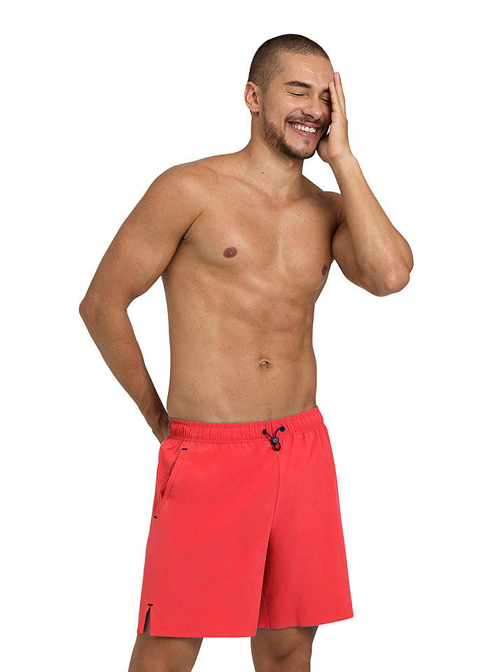 Arena Szorty kąpielowe w kolorze koralowym rozmiar: L