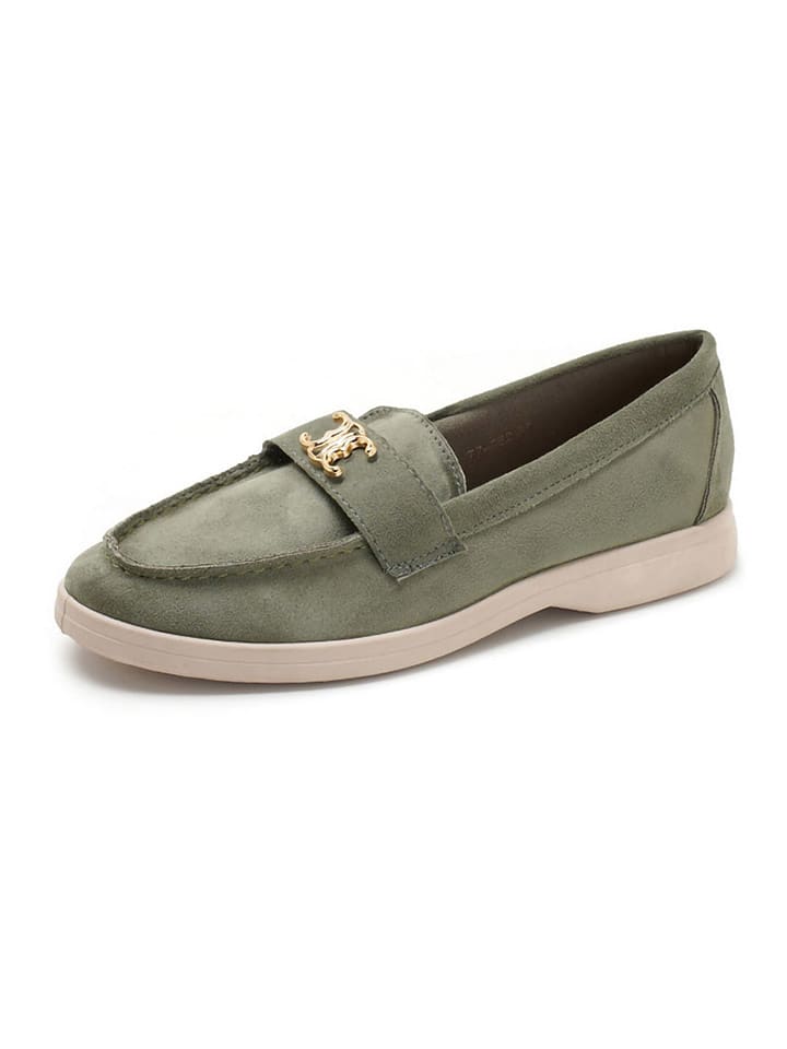 C'M Mokasyny w kolorze zielonym rozmiar: 37