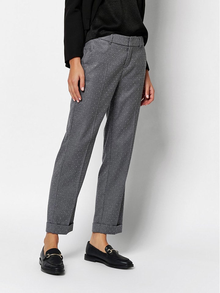 Rosner Spodnie chino w kolorze antracytowym rozmiar: 40/L28