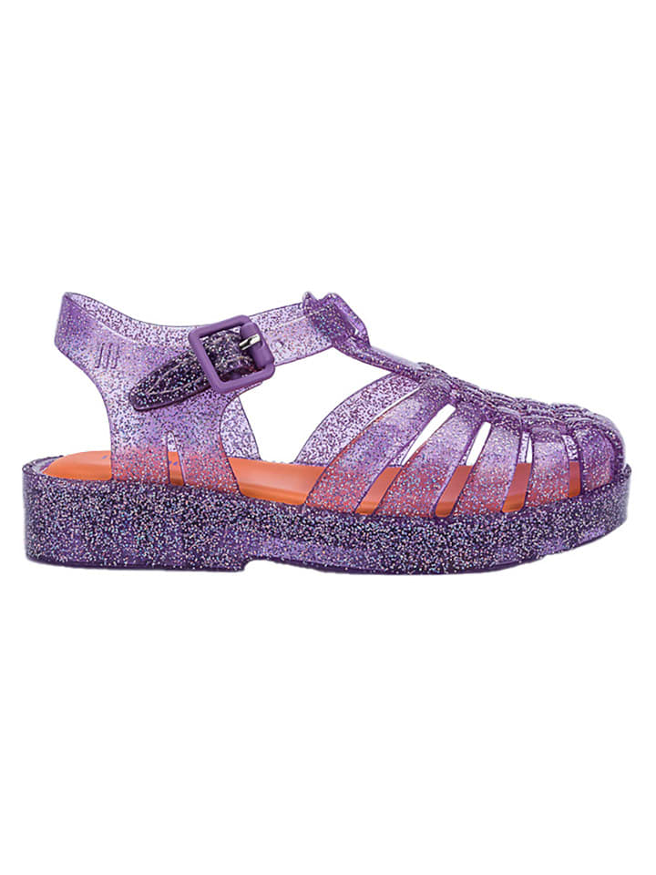 Melissa Półsandały w kolorze fioletowym rozmiar: 27