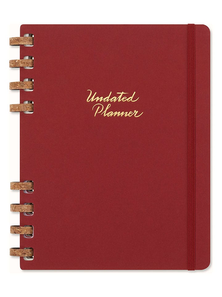 Moleskine Kalendarz w kolorze czerwonym - 20,4 x 25,2 cm rozmiar: onesize