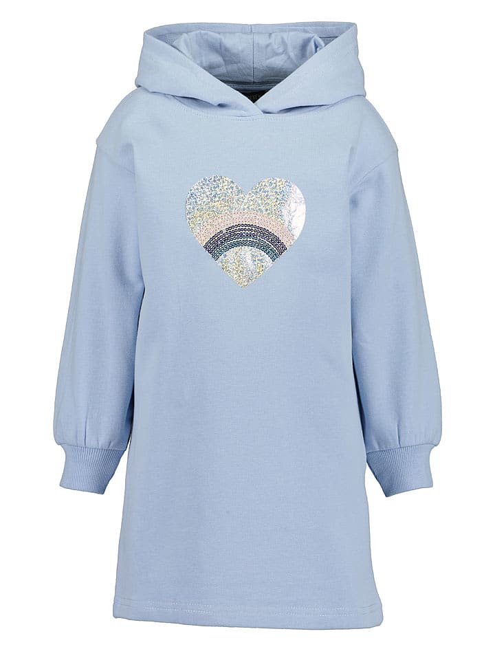 Blue Seven Sukienka dresowa w kolorze błękitnym rozmiar: 92