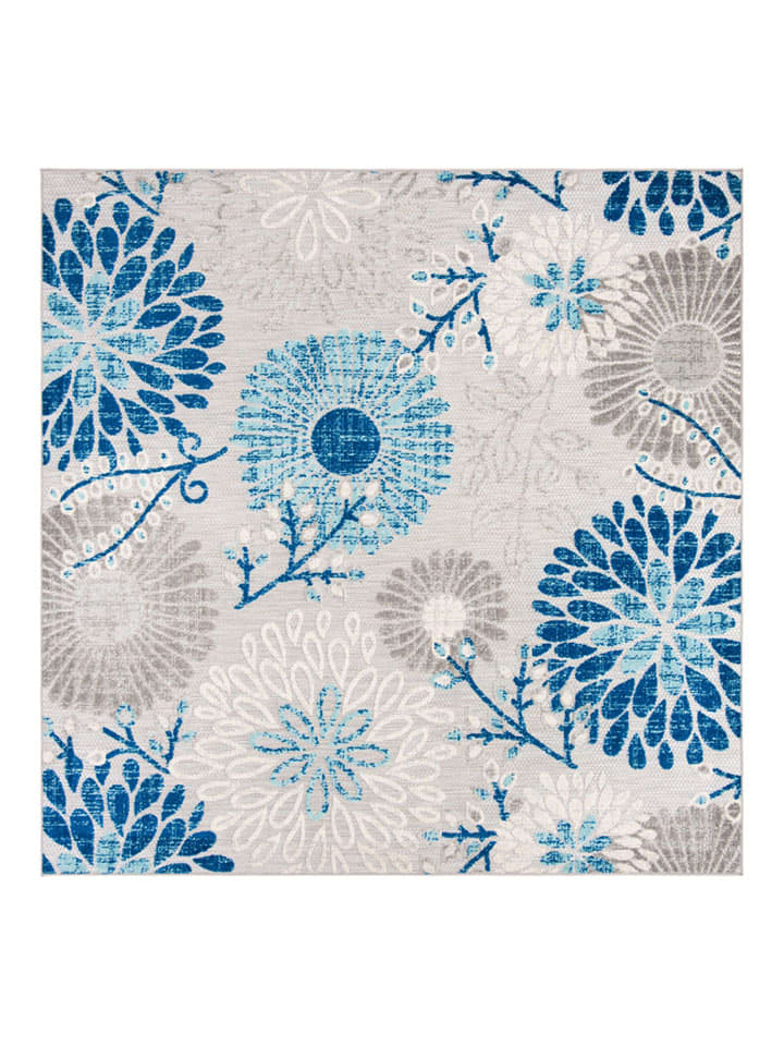 Safavieh Dywan "Cabana" w kolorze niebieskim rozmiar: 91x91 cm