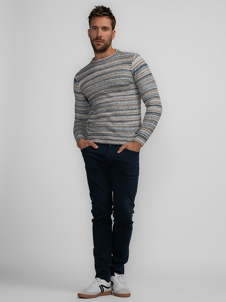 Petrol Industries Sweter w kolorze beżowym rozmiar: 3XL