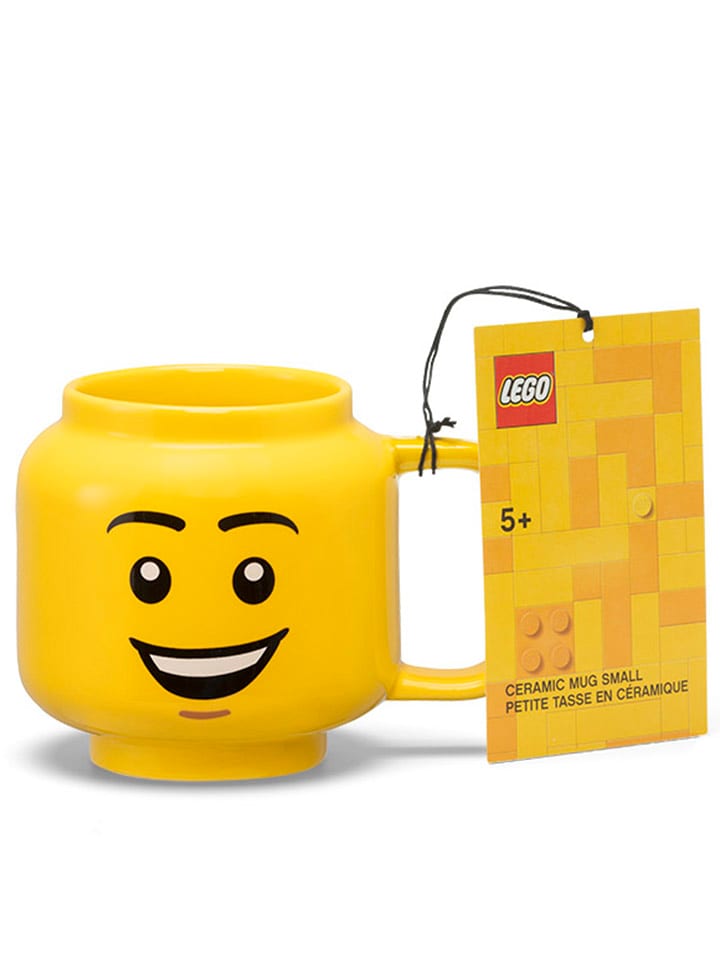 LEGO Kubek "Happy Boy" w kolorze żółtym - 255 ml rozmiar: onesize