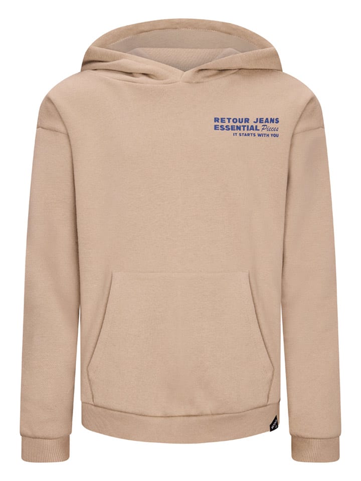 Retour Bluza "Czar" w kolorze jasnobrązowym rozmiar: 122/128