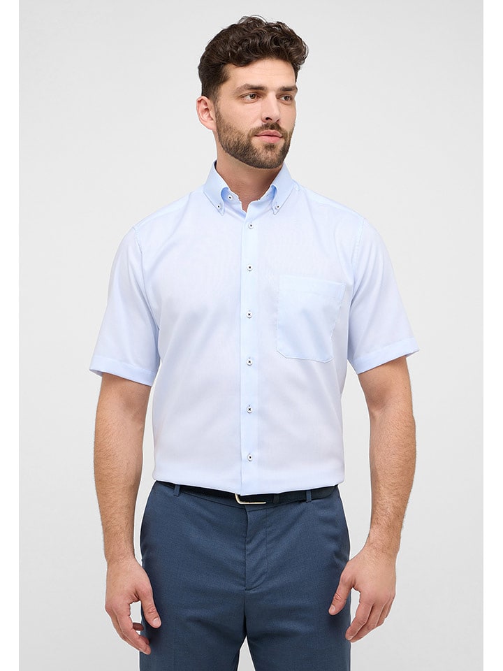 Eterna Koszula - Comfort fit - w kolorze błękitnym rozmiar: 41