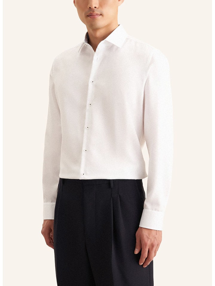 Seidensticker Koszula w kolorze białym rozmiar: 40