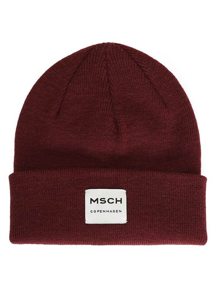 MOSS COPENHAGEN Czapka "Mojo" w kolorze bordowym rozmiar: onesize