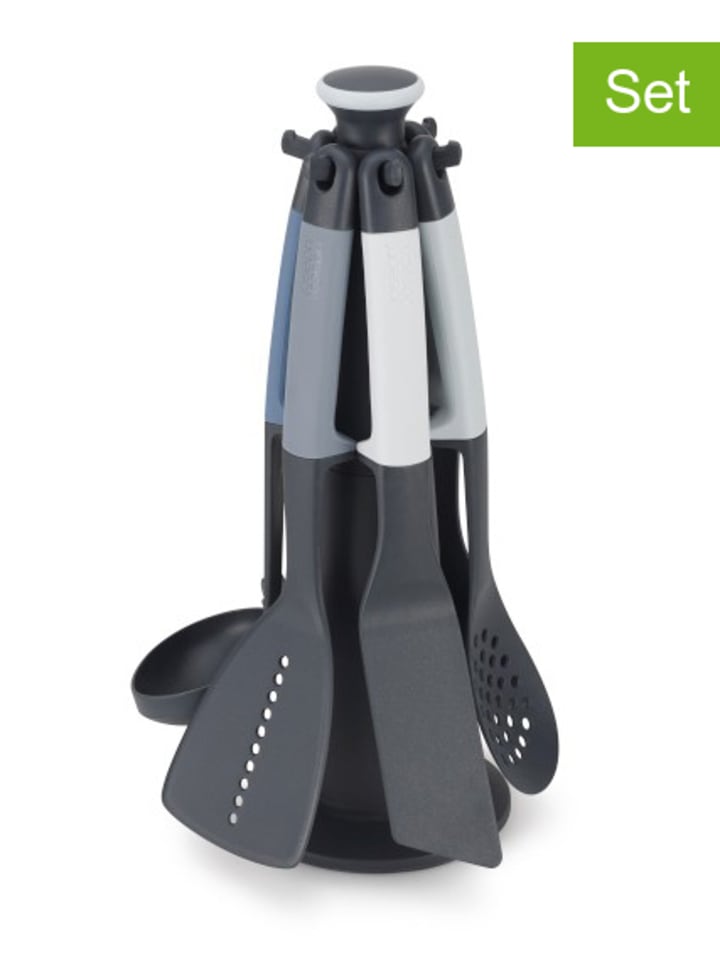 JosephJoseph 7-częściowy zestaw narzędzi kuchennych w kolorze niebieskim rozmiar: onesize