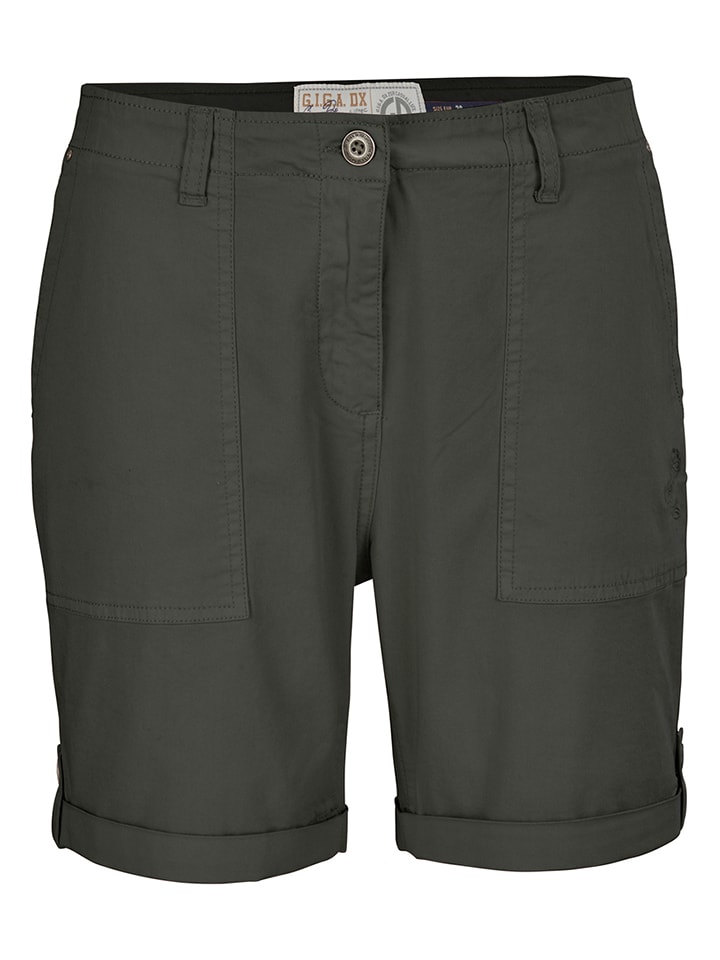 G.I.G.A. Bermudy "GS 106" w kolorze oliwkowym rozmiar: 40