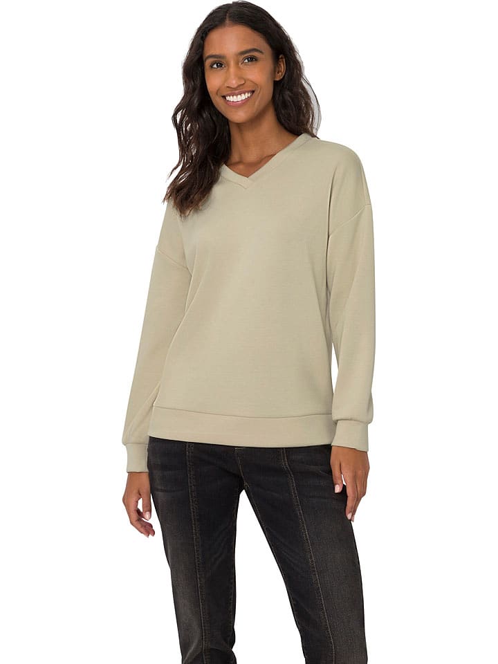 Heine Bluza w kolorze beżowym rozmiar: 40