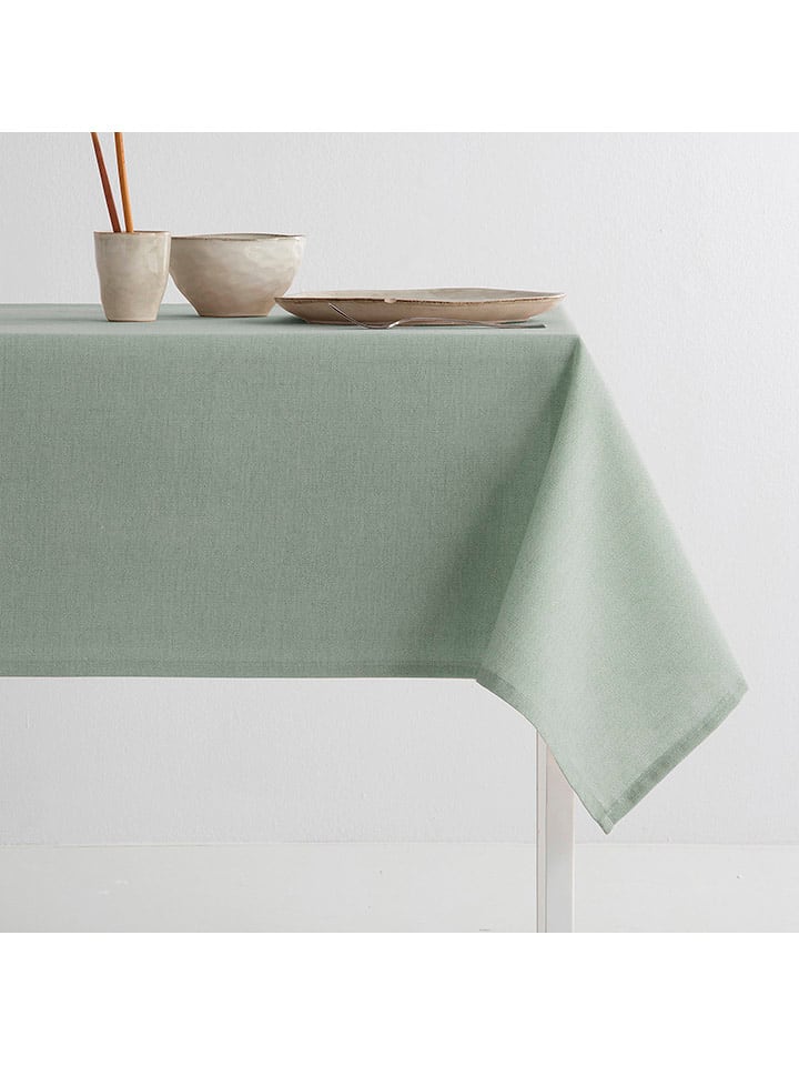 Mint Rugs Obrus "Smooth Sena" w kolorze zielonym rozmiar: 140x300 cm