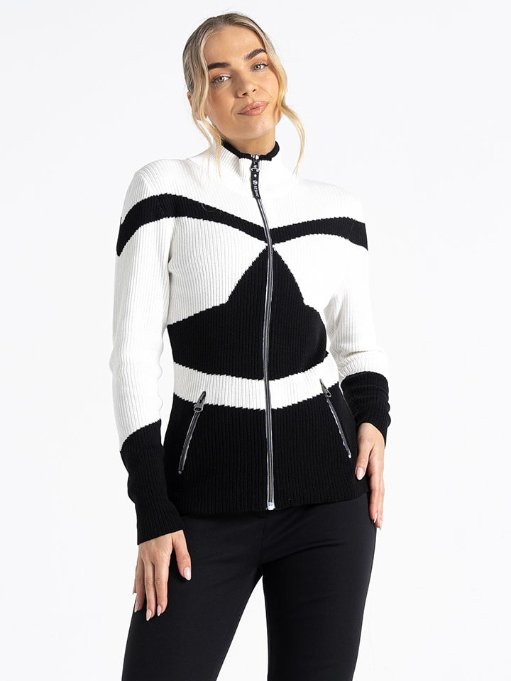 Dare 2b Kardigan "Rocker" w kolorze biało-czarnym rozmiar: M