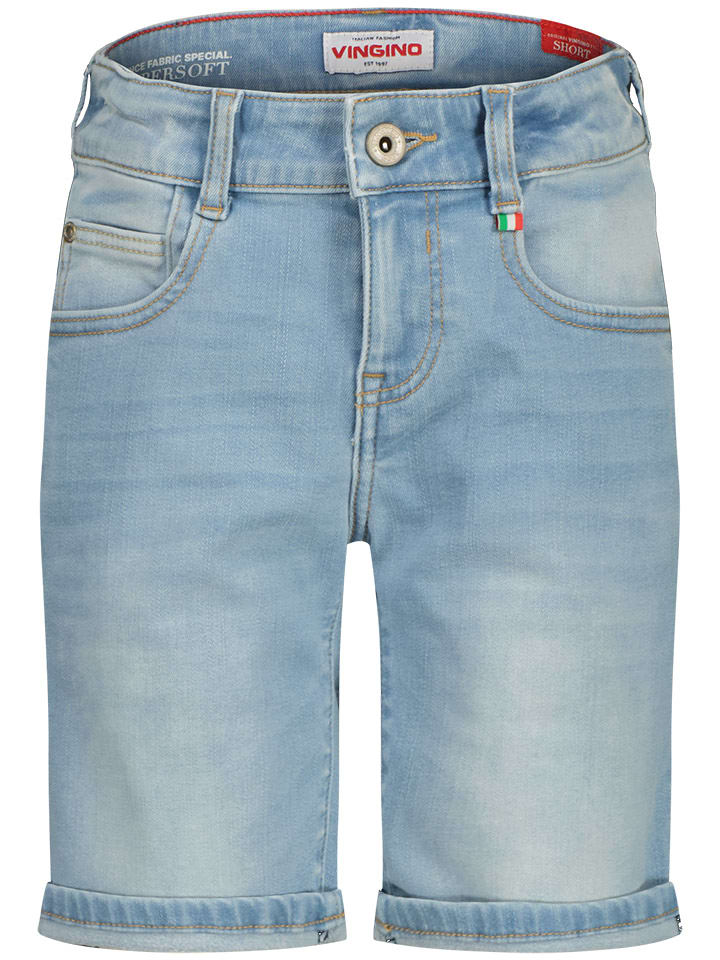 Vingino Szorty dżinsowe w kolorze błękitnym rozmiar: 164