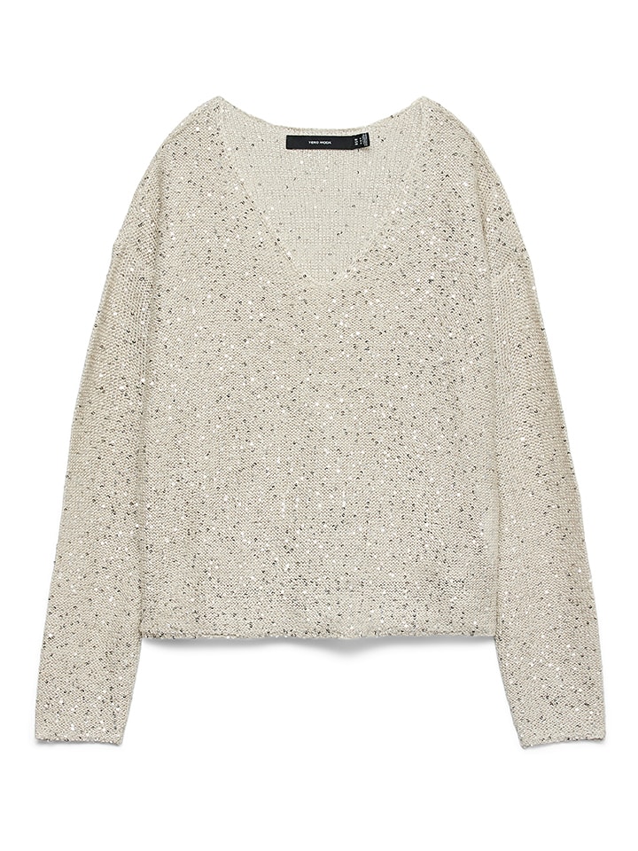 Vero Moda Sweter w kolorze kremowym rozmiar: XS