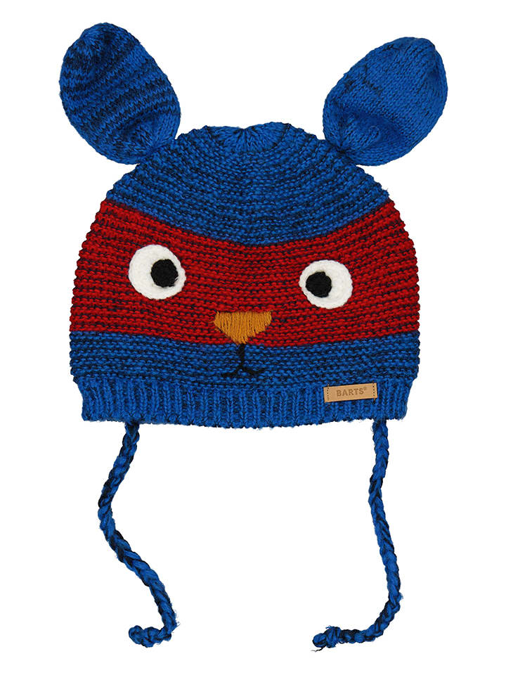 Barts Czapka beanie "Chippie" w kolorze granatowo-czerwonym rozmiar: 50 cm