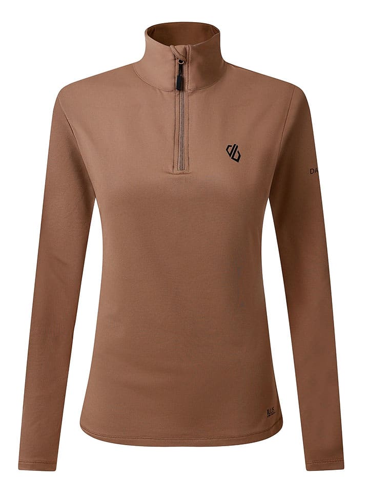 Dare 2b Koszulka narciarska "Lowline II" w kolorze jasnobrązowym rozmiar: 38