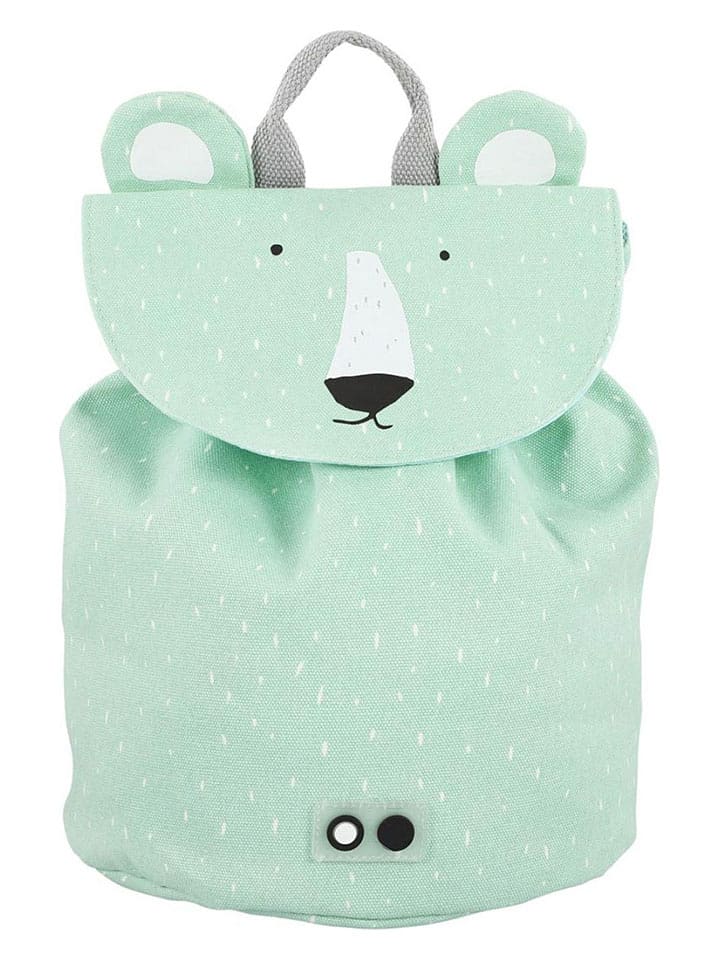 TRIXIE Plecak "Mini Mr. Polar Bear" w kolorze zielonym - dł. 30 cm rozmiar: onesize