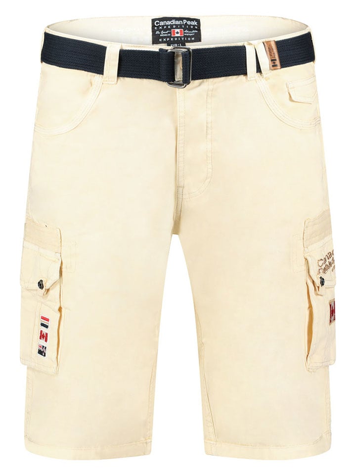 Canadian Peak Bermudy "Panoplieak" w kolorze beżowym rozmiar: XL