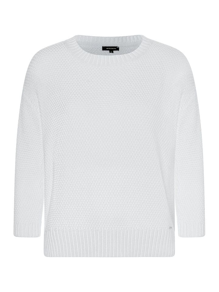 More & More Sweter w kolorze białym rozmiar: 40