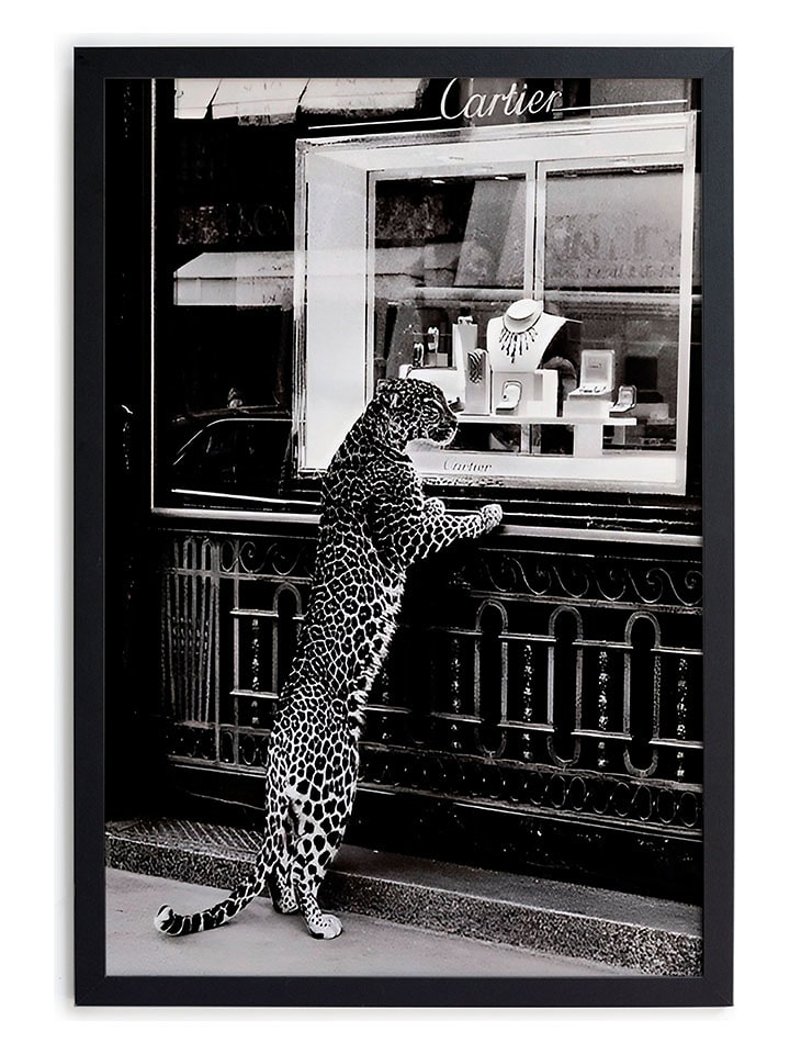 Madre Selva Druk artystyczny "Cheetah 1" w ramce - 30 x 40 cm rozmiar: onesize